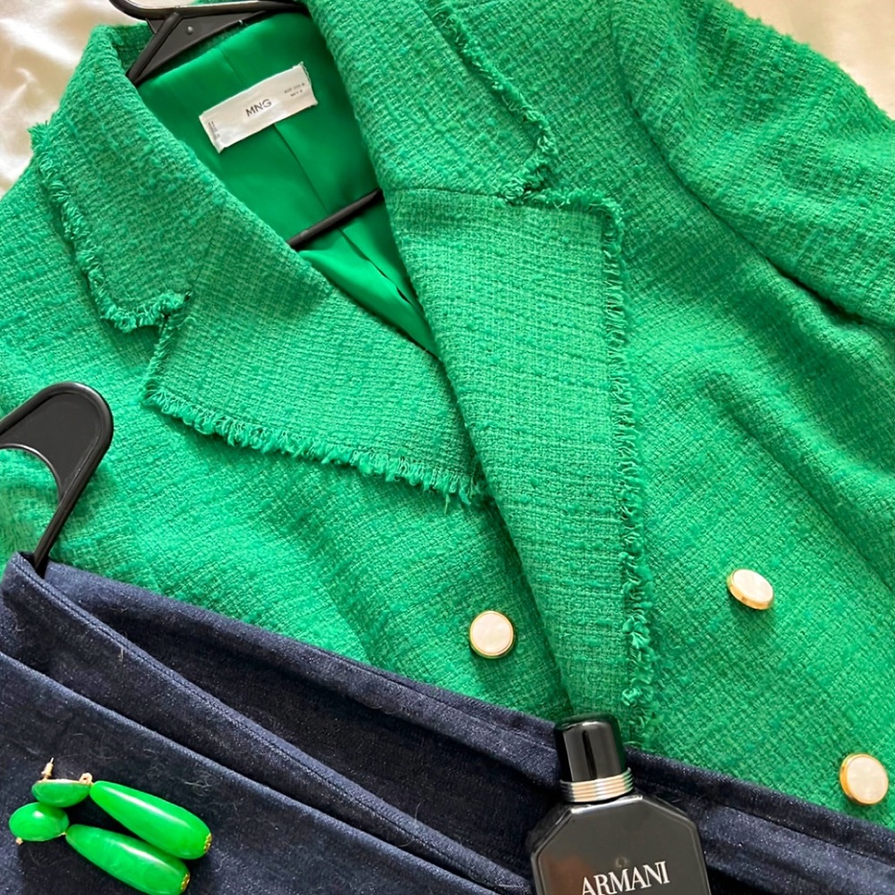 Mango Tweed Jacket from Hudson Bay.